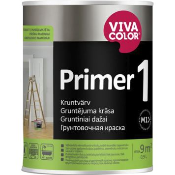 Kruntvärv Vivacolor Primer 1 AP valge 0,9 l