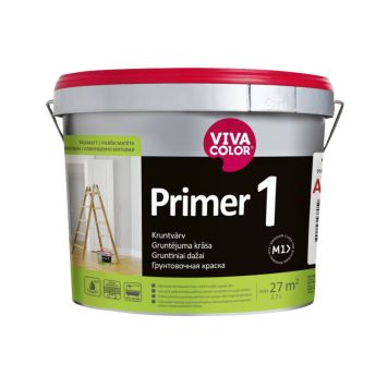 Kruntvärv Vivacolor Primer 1 AP valge 2,7 l