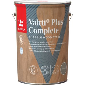 Puidulasuur Tikkurila Valtti Plus Complete Ash Grey 5 l