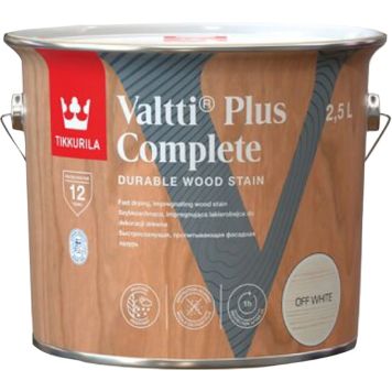 Puidulasuur Tikkurila Valtti Plus Complete Off White 2,5 l