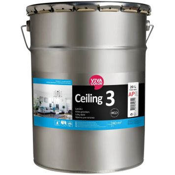 Laevärv Vivacolor Ceiling 3 AP valge 20 l