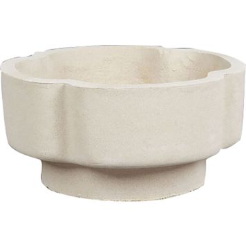 Betoonist aiavaas Ristik Ø 38 cm, hall