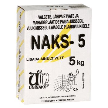Plaadisegu Naks-5 valge 5 kg