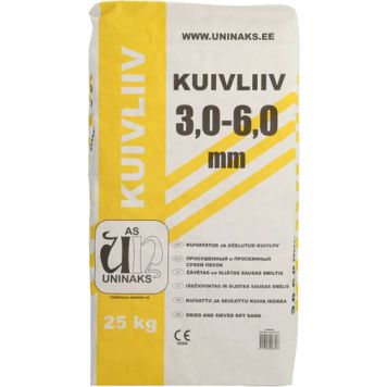 Kuivliiv Uninaks 3,0-6,0 mm 25 kg