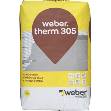 Kleepesegu EPS plaatidele Weber Therm 305 25 kg