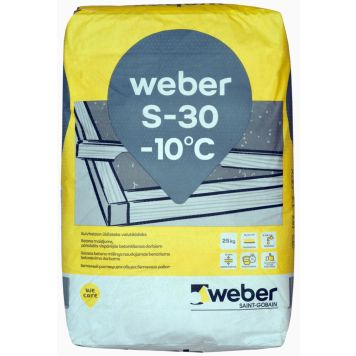 Kuivbetoon Weber S-30 talvine 25 kg