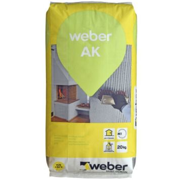 Antiikkrohv Weber.vetonit AK valge 20 kg