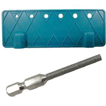 Teritusnurkplaadi ja teemantviili otsaku komplekt Makita, 4,8 mm