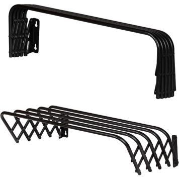 Pesukuivatusrest seinale 3 m, must