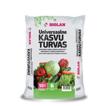 Universaalne Aiaturvas Biolan 50 l