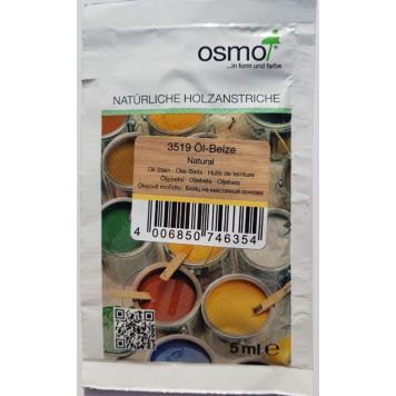 Õlipeits Osmocolor tester 3519 Natural 5 ml