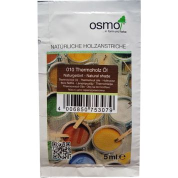 Terrassiõli tester Osmo 010 Termopuit naturaaltoon 5 ml
