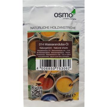 Terrassiõli tester Osmo 014 Massaranduba naturaaltoon 5 ml