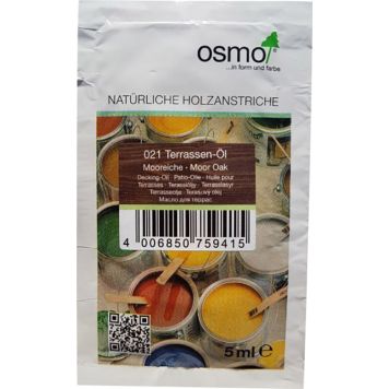 Terrassiõli tester Osmo 021 Raba tamm 5 ml