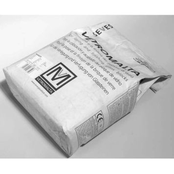 Klaasplokkide paigaldussegu 5 kg valge