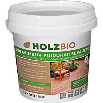 Puidukaitsevahend Holz Bio 1 l roheline