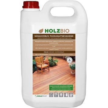 Puidukaitsevahend Holz Bio 5 l pruun