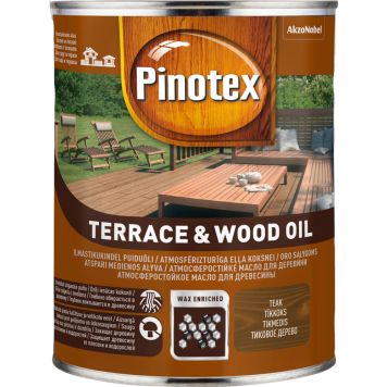 Puiduõli Pinotex Terrace&Wood Oil 1 l, teak