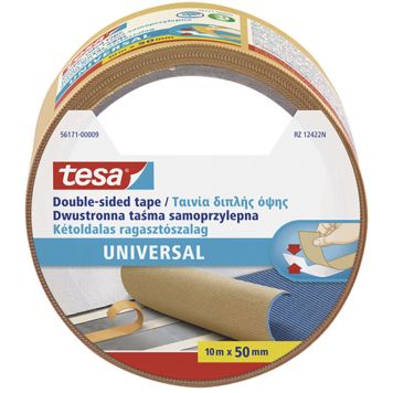 Kahepoolne paigaldusteip tesa® Universal 10 m x 50 mm