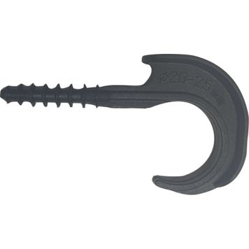 Toruhoidik tüübliga Baltplast 20-25 mm 5 tk must