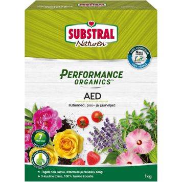 Aiaväetis Substral Performance Organics™ 1 kg