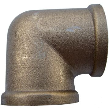 Messing nurk 1/2" SK/SK