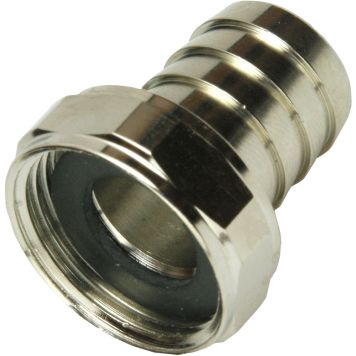 Voolikuliitmik kroomitud 1/2" VK x 14 mm