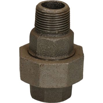 Koonusliitmik must 3/4" SK