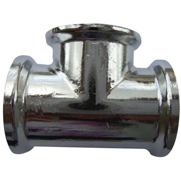 Kroomitud kolmik 3/4" SSK