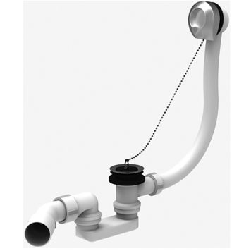 Sifoon vannile 1½" x 40/50 mm