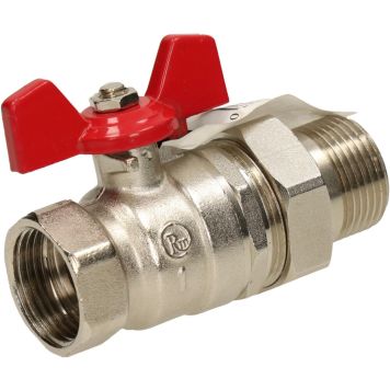 Kuulventiil ameerika mutriga 1" SVK