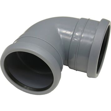 Kaksikmuhv käänik Pipelife PP-HT 110/88° S16 hall, nurgaga