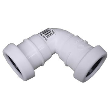 Kaksikmuhv Pipelife PP-HT 32/88° S14 valge