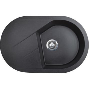 Köögivalamu Aqualine XVesta Plus 78 x 50 cm must