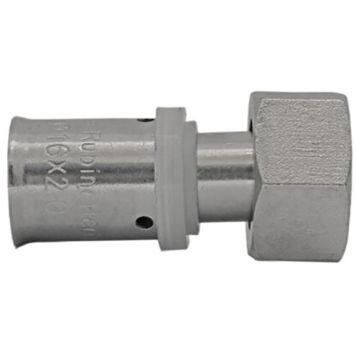 Ameerika ühendusega liitmik Aqua Rubinetterie AL-PEX press 16 x 1/2" SK