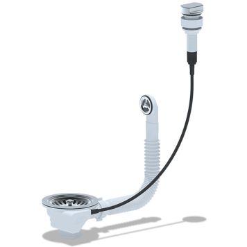 Äravoolupesa Aniplast köögivalamule distantsventiiliga 1 1/2