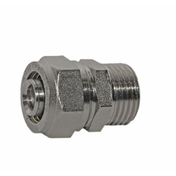 Üleminekuliitmik Aqua Rubinetterie AL-PEX torule 25 x 1" VK