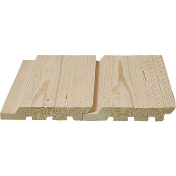 Välisvoodrilaud UYV kuusk 18 x 120 x 5100 mm 6 tk