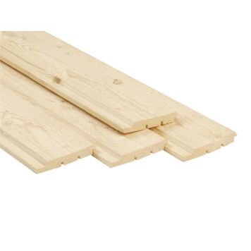 Välisvoodrilaud UYVK peensaetud kuusk 21 x 120 mm 6 tk