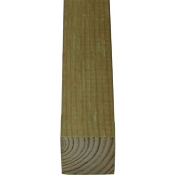 Immutatud höövelpruss H3 roheline 45 x 45 x 4200 mm