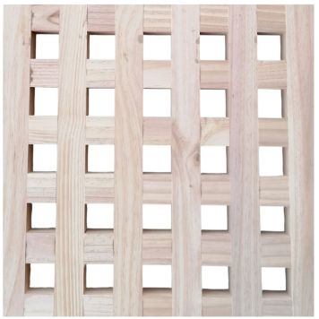 Massiivpuidust paneel FamaStyl 40 x 520 x 520 mm