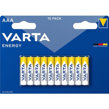 Patareid Varta Energy 1,5 V LR03/AAA 10 tk