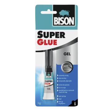 Liim Bison Superglue Liquid Gel 3 g