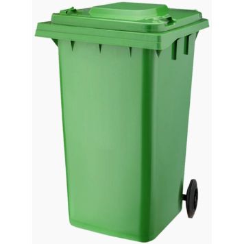 Prügikonteiner Aluoja 360 l, roheline