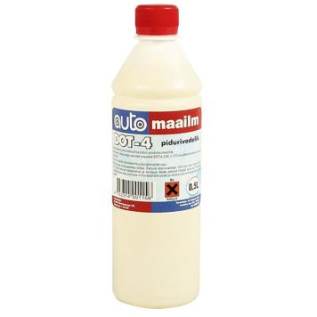 Pidurivedelik DOT-4 0,5 l