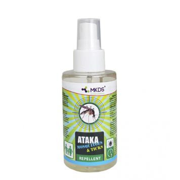 Sääsetõrje- ja puugitõrjevahend - Ataka Mosquitoes & Ticks 100 ml