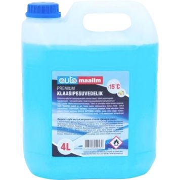 Talvine klaasipesuvedelik AM -15°C 4 l, tsitruselõhnaline