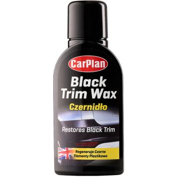 Must viimistlusvaha plastikule ja kummile CarPlan 350 ml