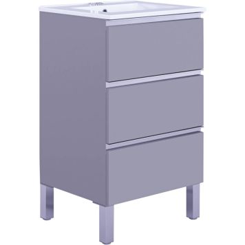 Valamukapp valamuga Ordonez Malaga 50 cm läikiv hall