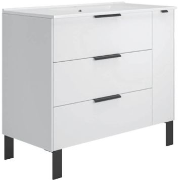 Valamukapp valamuga Ordonez Alboran 100 cm matt valge